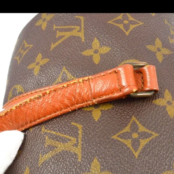 Louis Vuitton PAPILLON 30 Handbag Pouch Monogrammed Canvas